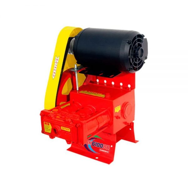 Lavadora de pressão fixa HIDROMAR MOD.:BH6100 + MOTOR 2CV TRIFÁSICO 220V / 380V