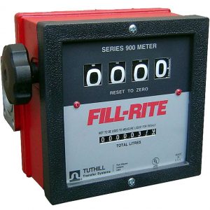CONTADOR MEDIDOR DE LITROS MECÂNICO PARA COMBUSTÍVEIS 4 DÍGITOS FILL-RITE FR901