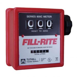 CONTADOR MEDIDOR DE LITROS MECÂNICO PARA COMBUSTÍVEIS 3 DÍGITOS FILL-RITE FR807
