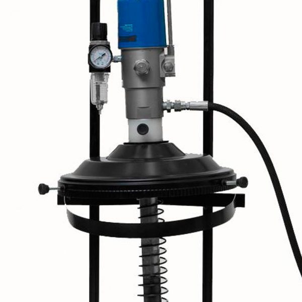 ENGRAXADEIRA PNEUMÁTICA COM CARRINHO 20KG PROPULSORA BOZZA 11030 - Image 3