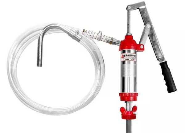 BOMBA PARA ÓLEOS- TRANSFERÊNCIA MANUAL DE ALAVANCA (TAMBOR DE 200) LUMAGI 002049