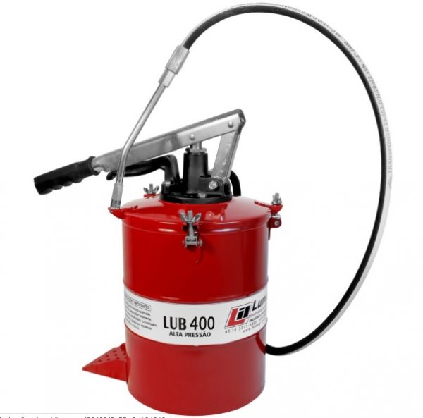 ENGRAXADEIRA 8KG Bomba Manual de Graxa Alta Pressão LUMAGI