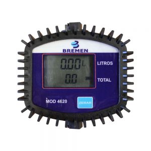 CONTADOR MEDIDOR DE LITROS DIGITAL PARA DIESEL E ÓLEOS 1" BREMEN 7637