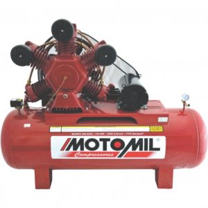 COMPRESSOR 60PÉS | 425 LITROS | 175 LIBRAS | 15CV | TRIFÁSICO 380V MOTOMIL