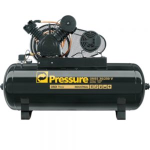 COMPRESSOR 30PÉS | 250 LITROS | 175 LIBRAS | 7,5CV | TRIFÁSICO 380V PRESSURE
