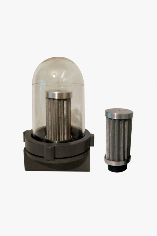FILTRO DE LINHA COM ELEMENTO DE INOX, COPO POLICARBONATO, 100MICRA 1 1/2″