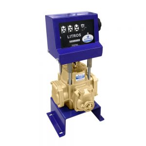 BLOCO VOLUMÉTRICO REGISTRADOR CONTADOR MECÂNICO DE PISTÃO 150LTS MIN BREMEN
