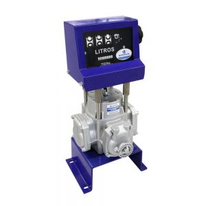 BLOCO VOLUMÉTRICO REGISTRADOR CONTADOR MECÂNICO DE PISTÃO 100LTS MIN BREMEN