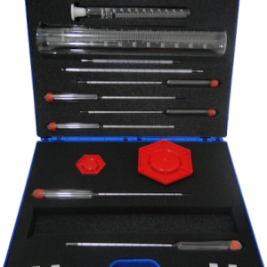 KIT DE INSTRUMENTOS PARA ANALISE DE COMBUSTÍVEIS COM MALETA