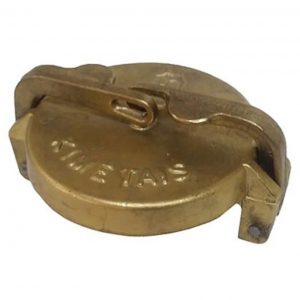TAMPA SELADA DE TANQUE 4" EM LATÃO KIMETAIS 01-9070204-2