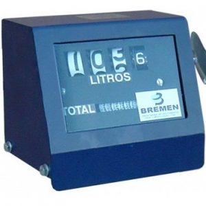 CONTADOR MEDIDOR REGISTRADOR DE LITROS MECÂNICO PARA BOMBA ABASTECEDORA INDUSTRIAL 5167 BREMEN